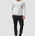 Herre Half Zip Genser Elegant 100% Bomull-2