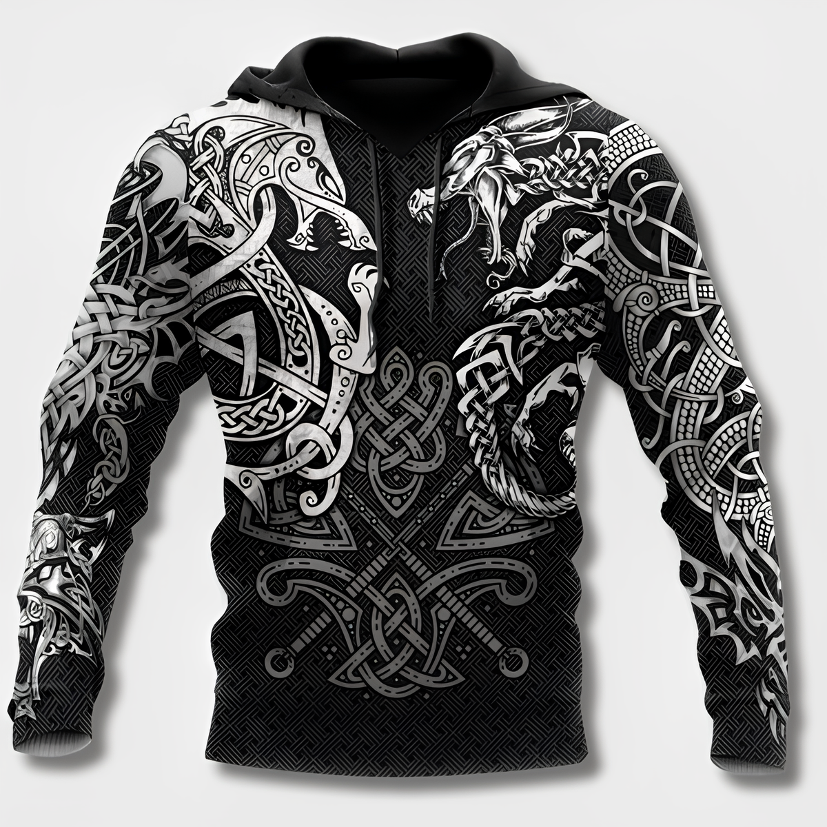 Variant image for Hettegenser Herre Viking Stil Komfortabel Bomull-9