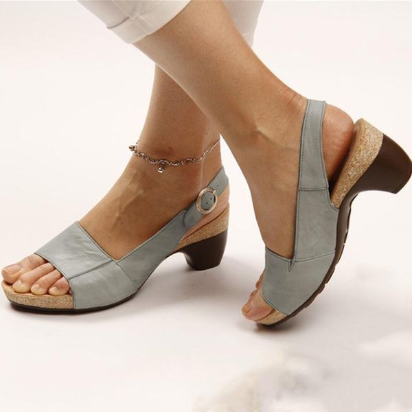 Herre Sandaler Ortopedisk Komfortabel Design Syntetisk Overdel-1