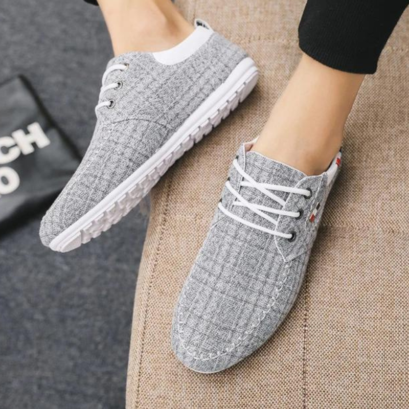 Uformelle joggesko i lerret for menn