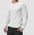 Herre Half Zip Genser Elegant 100% Bomull-3