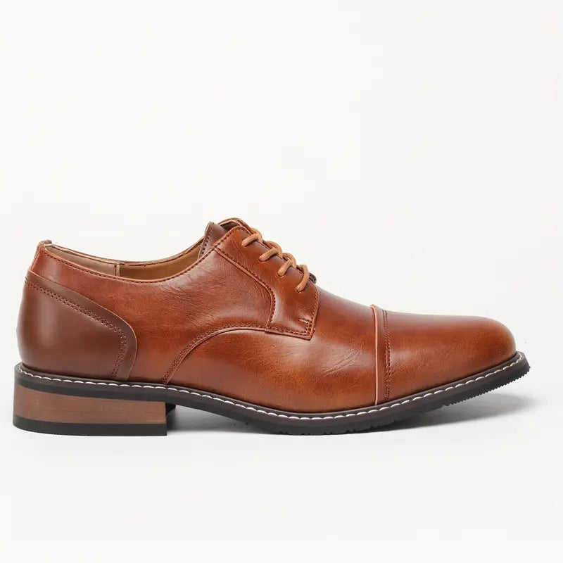 Herre Sko Derby Vintage Kunstskinn Elegant Komfortabel