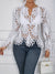 Variant image for Kvinne Asymmetrisk Bluse med Utskjæringer Polyester-1