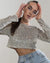 Variant image for Kvinne Crop Top Glitrende Høykvalitets Tekstil-17