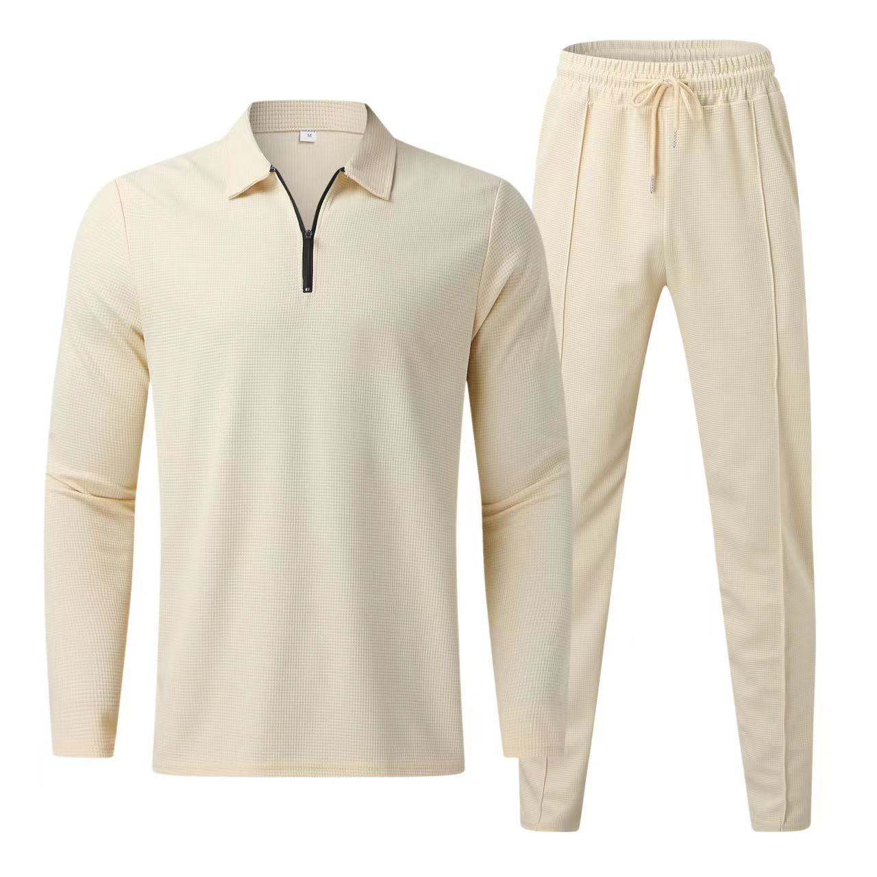 Variant image for Herre To-delt Sett Elegant Design Polyester Bomull-1