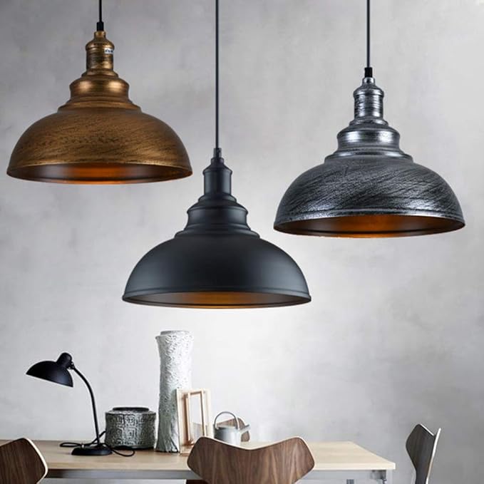 Retro industriell loft-pendellampe