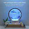 Sandlampe 3D Sylinder Design Glass Myk Belysning-5