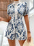 Dame Romper Kort Erme Vågale Polyester Elastan 1