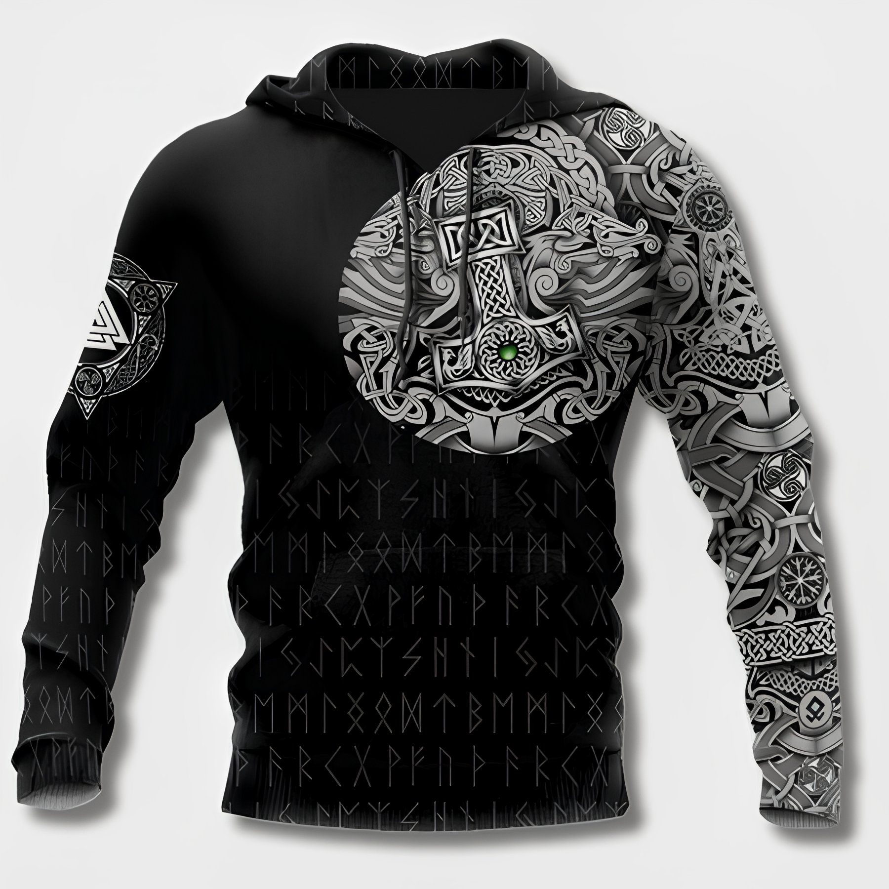 Variant image for Hettegenser Herre Viking Stil Komfortabel Bomull-33