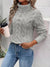Variant image for Kvinne Turtleneck Genser Kabelmønster 100% Akryl-39