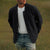 Herre Blazer Casual Stil 100% Bomull Komfortabel Design-4
