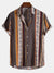 Variant image for Herreskjorte Vintage Stil Lett Bomull-17