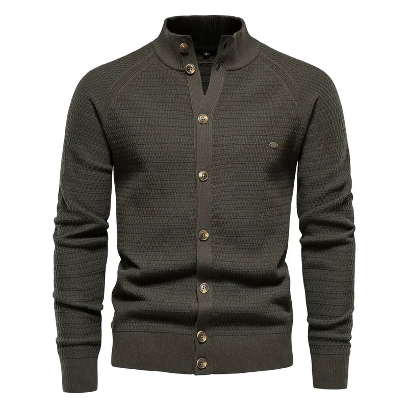 Herre Jakke Moderne Design Ull Blend for Høst og Vinter 3