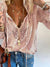 Variant image for Kvinne Bluse Lett Stoff med Spisse Detaljer-11