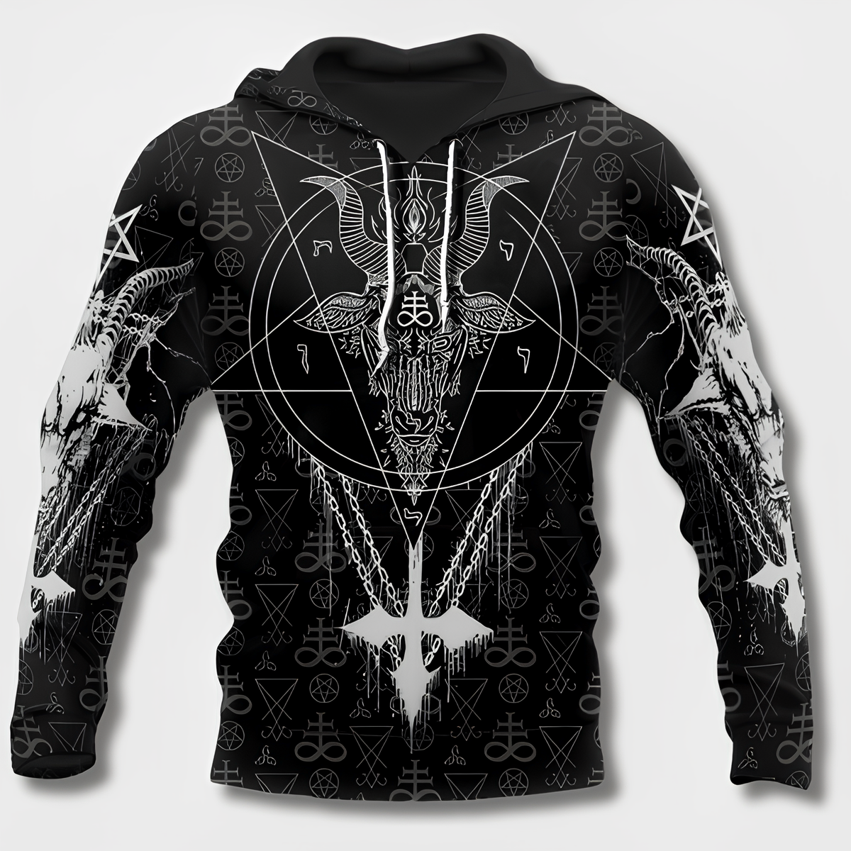 Variant image for Hettegenser Herre Viking Stil Komfortabel Bomull-49