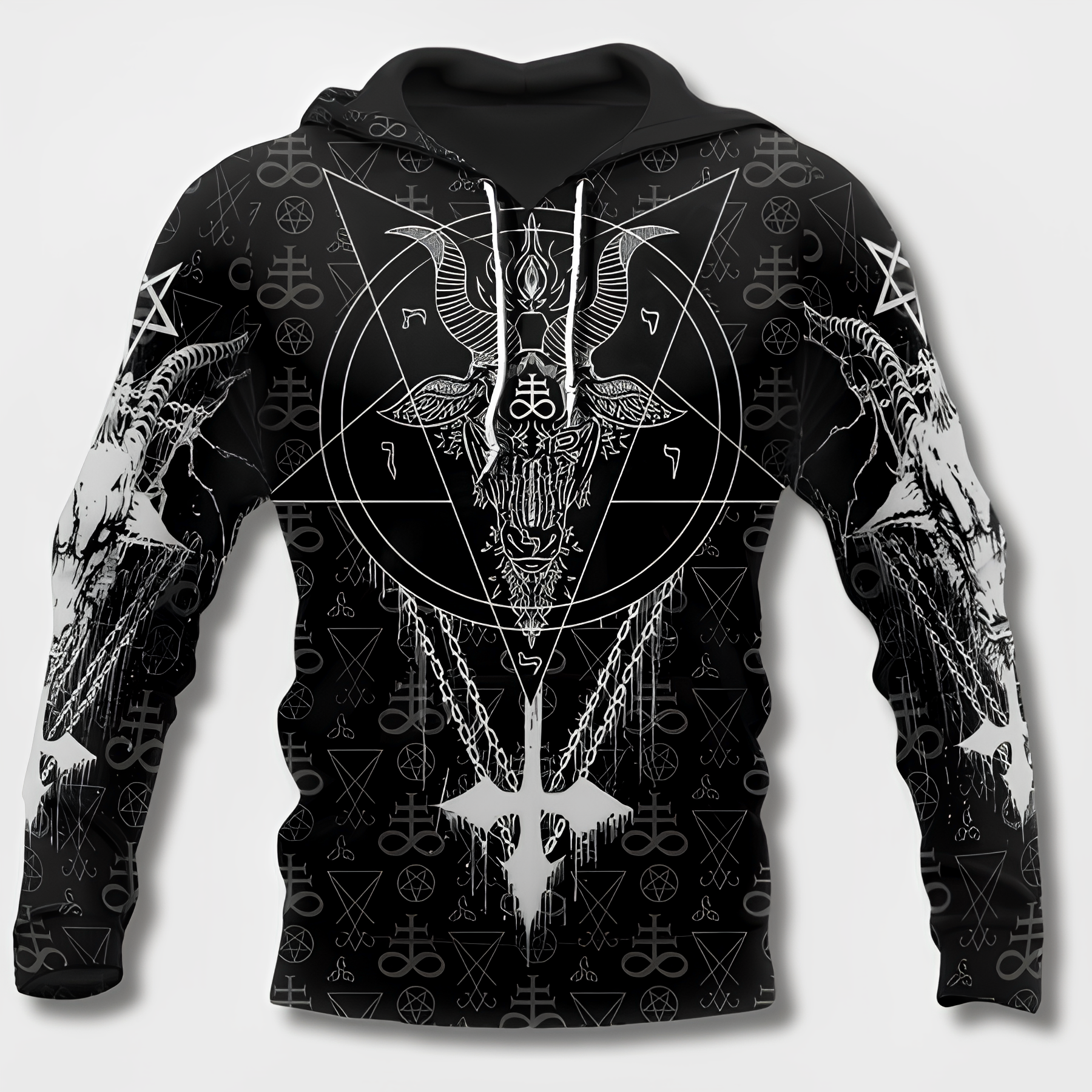 Variant image for Hettegenser Herre Viking Stil Komfortabel Bomull-49
