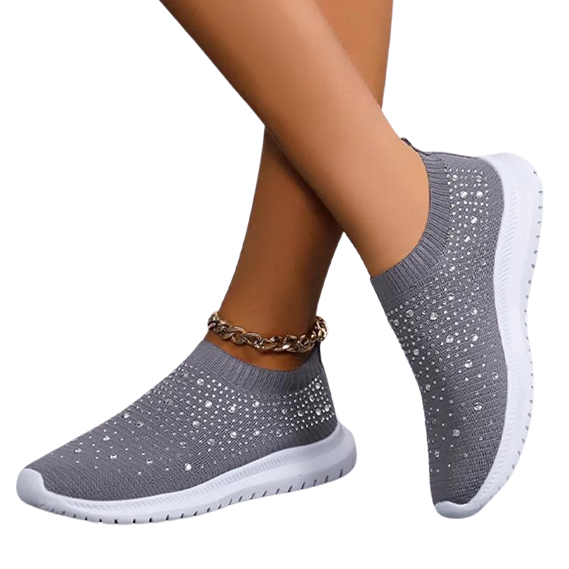 Pustende joggesko i mesh for kvinner