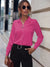 Kvinne Forretningsbluse Elegant Polyester 6