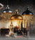 Retro industriell loft-pendellampe