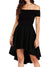 Damekjole Off-the-Shoulder Elegant Silhuett Polyester 2