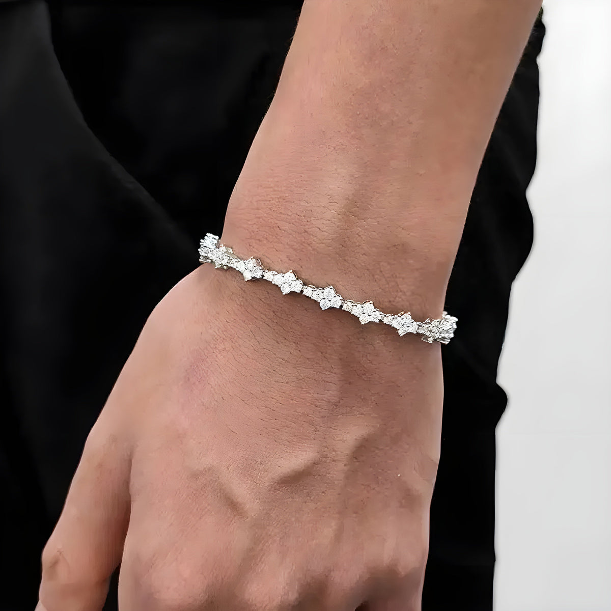 Armbånd Dame Geometrisk Design med Rhinestones 0