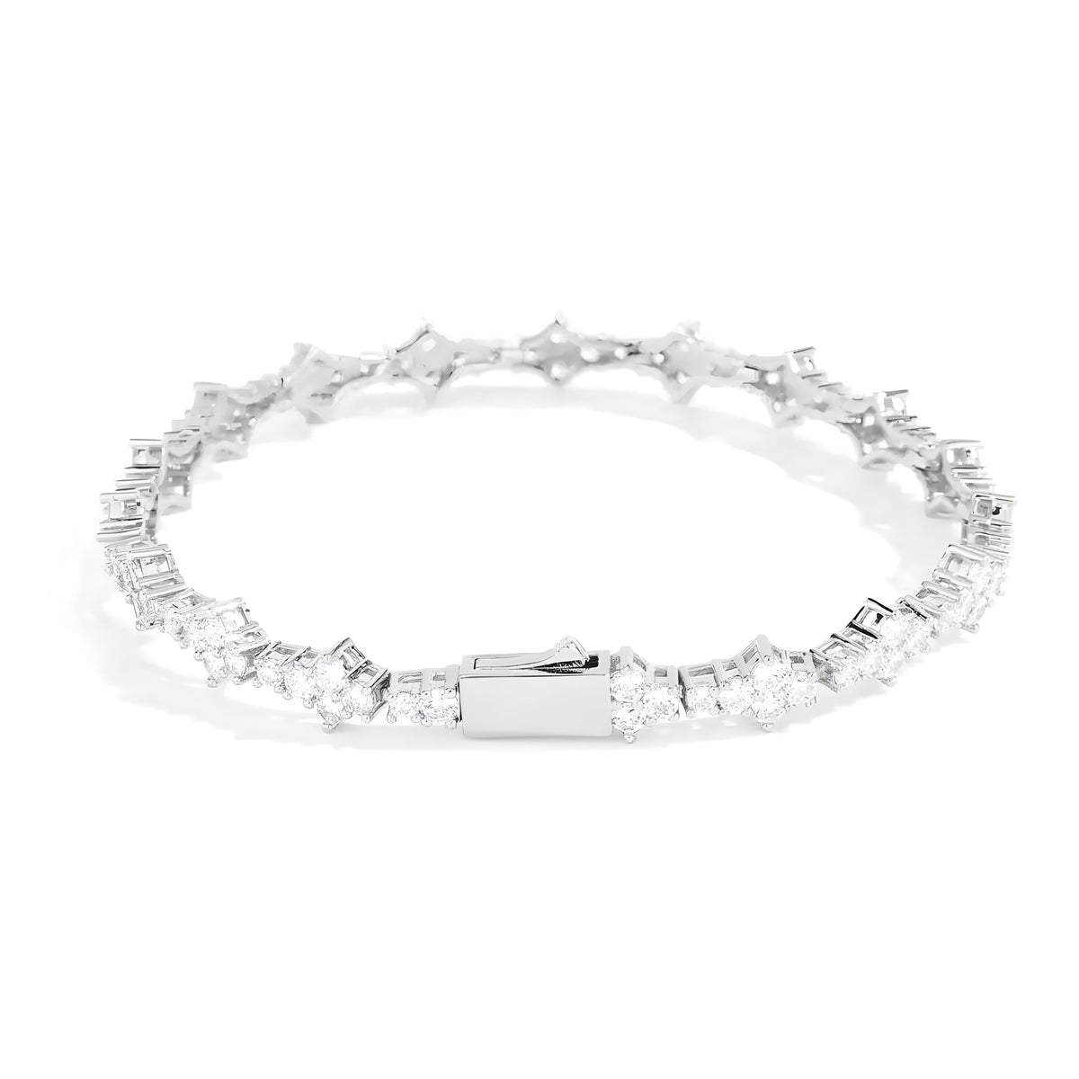 Armbånd Dame Geometrisk Design med Rhinestones 3