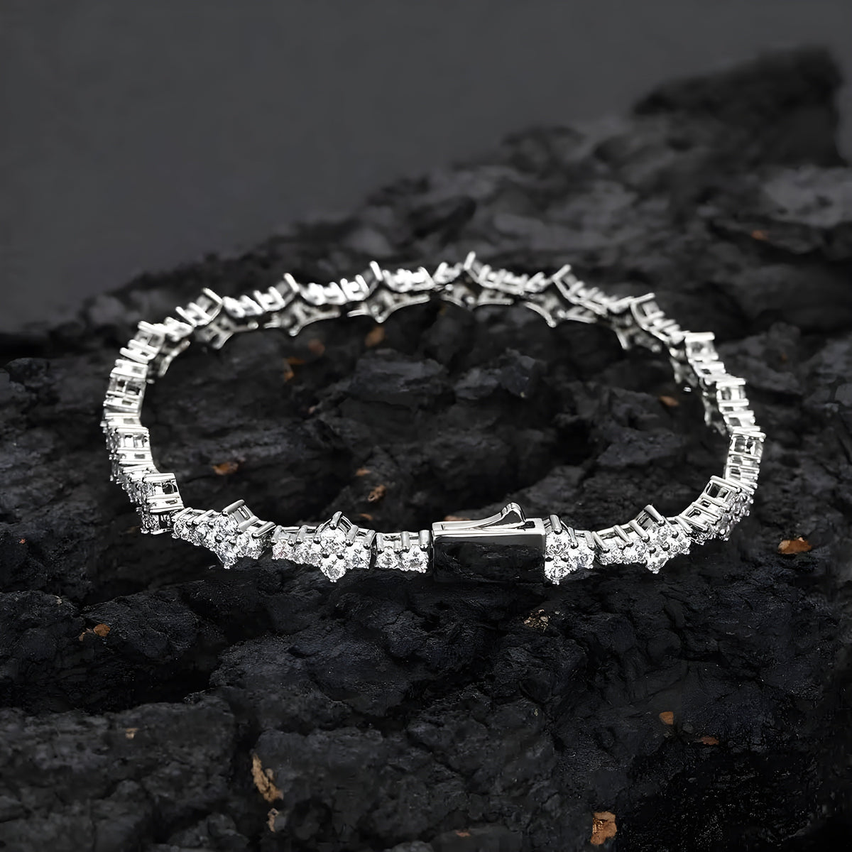 Armbånd Dame Geometrisk Design med Rhinestones 7