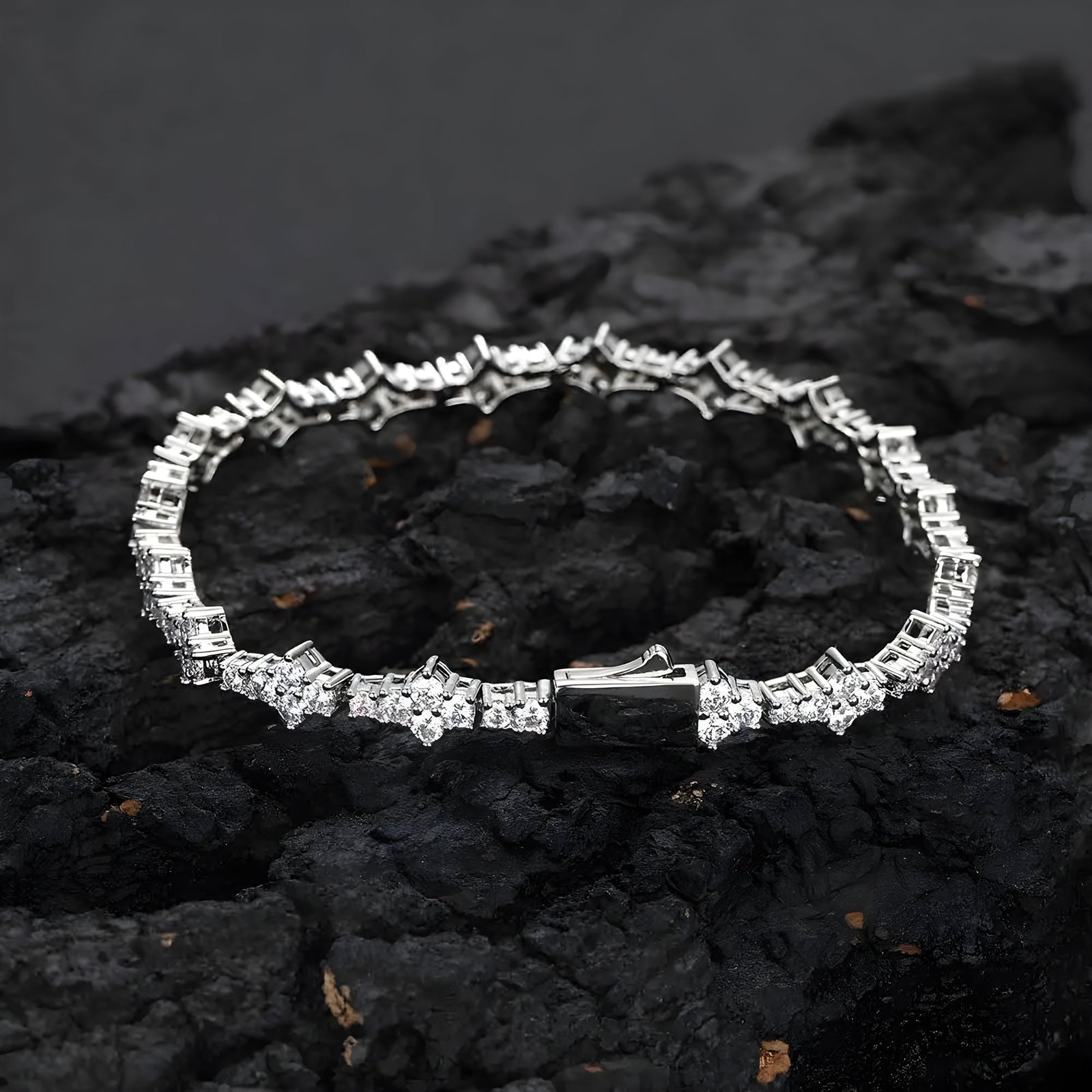 Armbånd Dame Geometrisk Design med Rhinestones 7