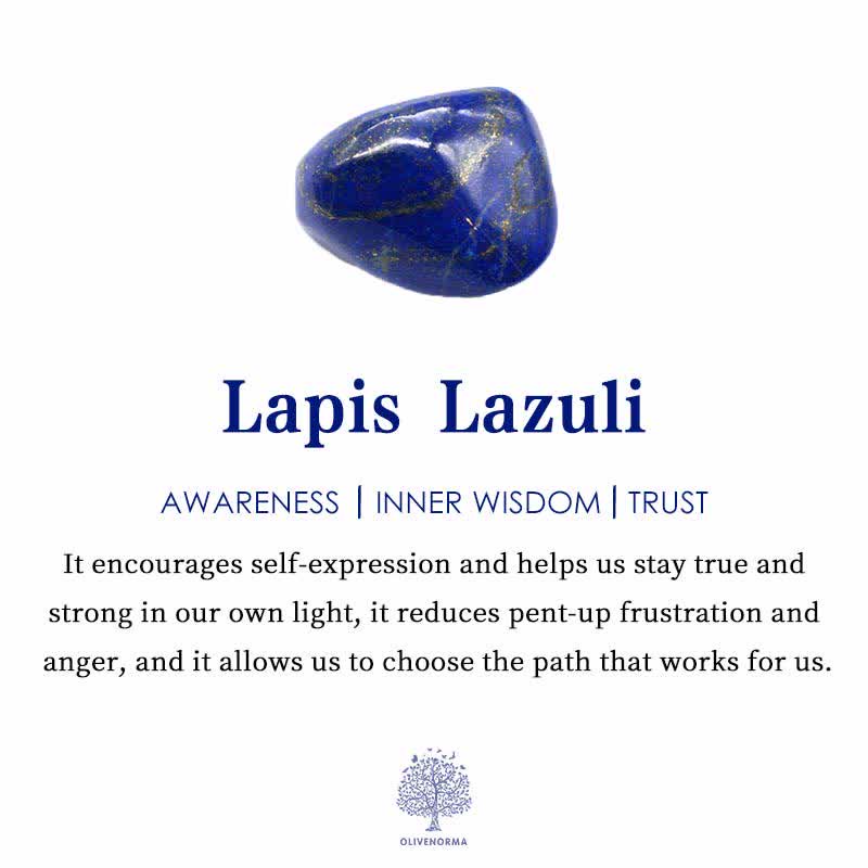 Armbånd med Ametyst, Lepidolite og Lapis Lazuli 6