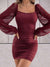 Variant image for Dame Minikjole Elegant Brede Ermer Polyester-13