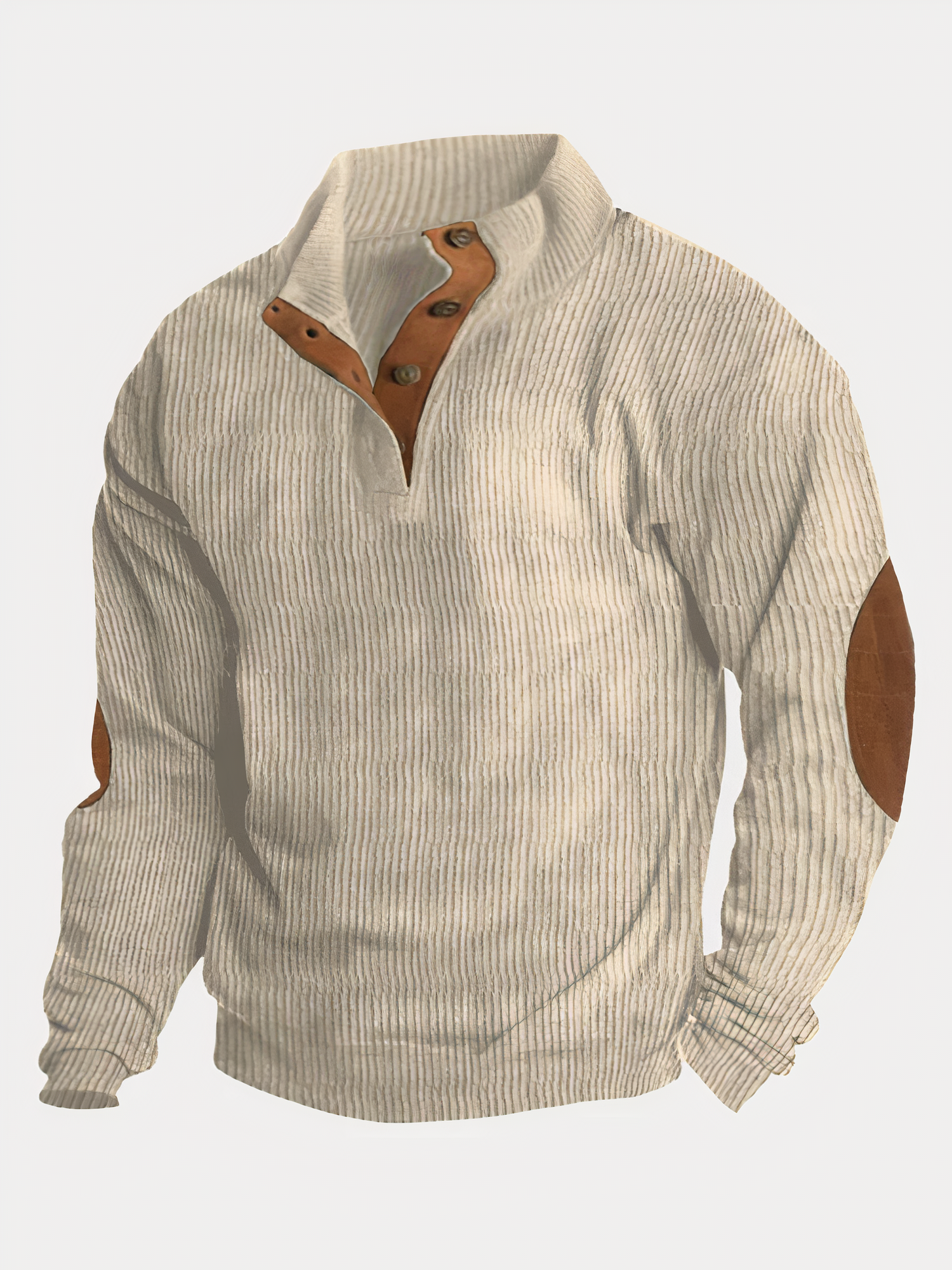 Variant image for Herregenser Fargekontrast Moderne Design Mykt Materiale-33