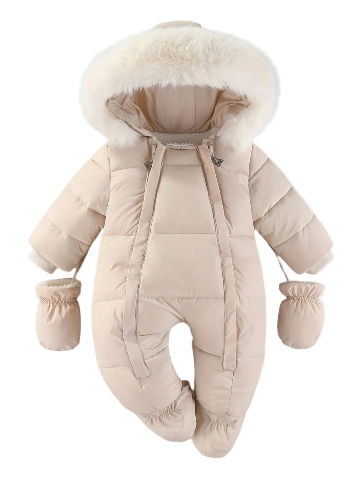 Baby Sovedress med Hetter for Vinterbruk 0
