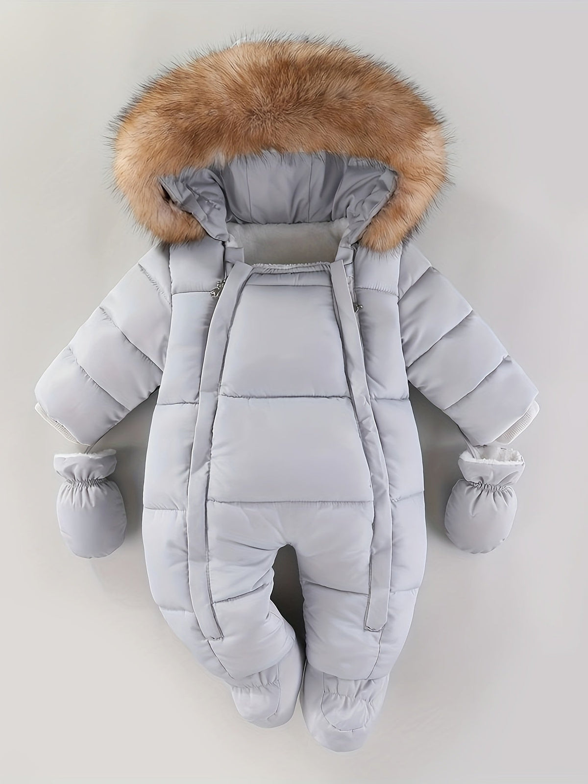 Baby Sovedress med Hetter for Vinterbruk 2