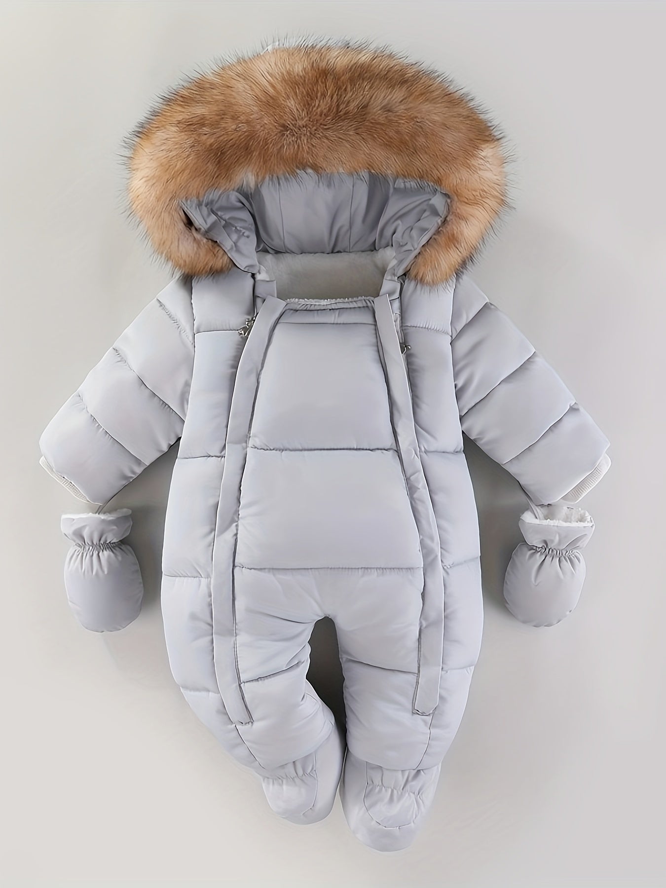 Baby Sovedress med Hetter for Vinterbruk 2