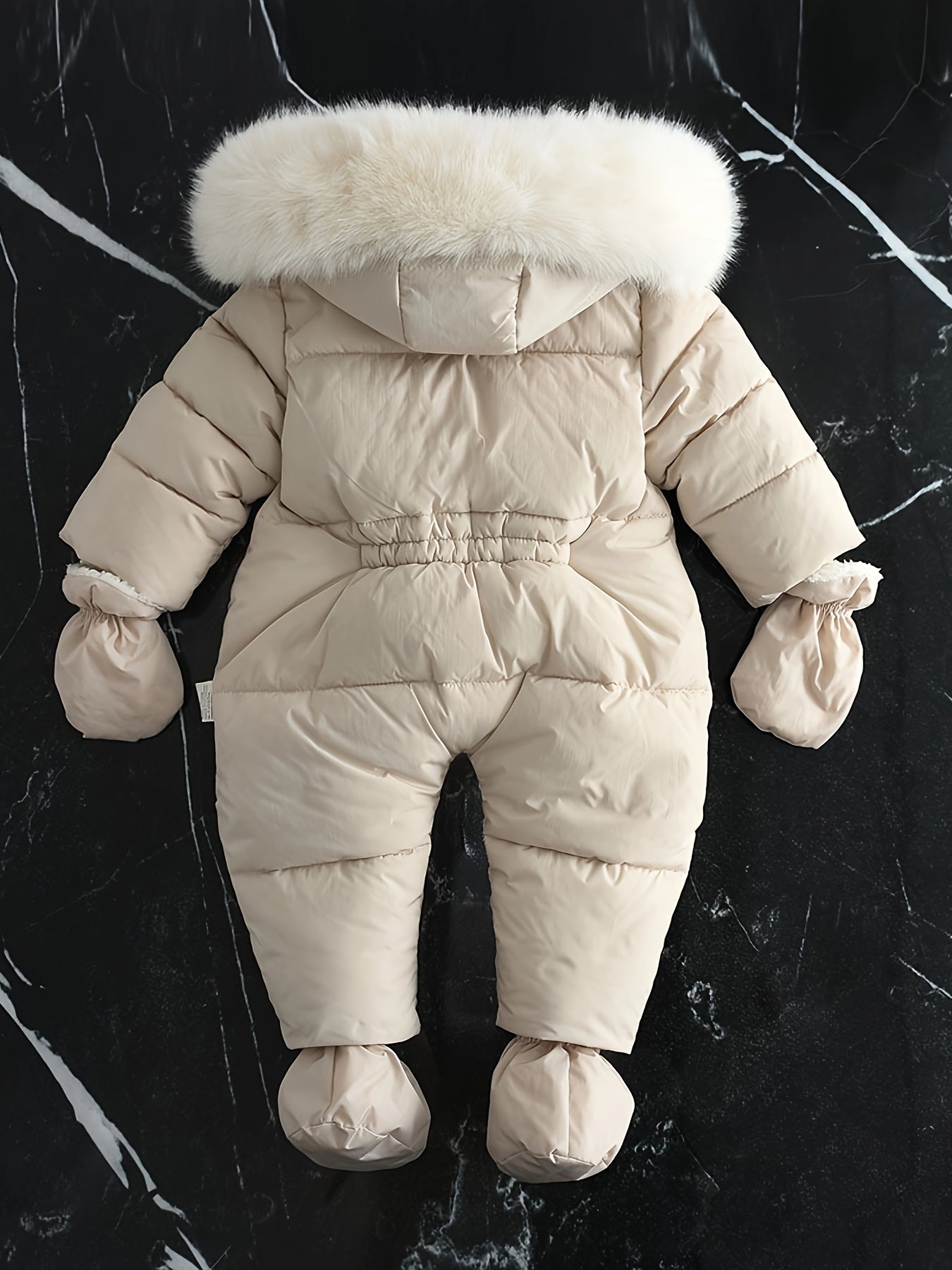 Baby Sovedress med Hetter for Vinterbruk 4
