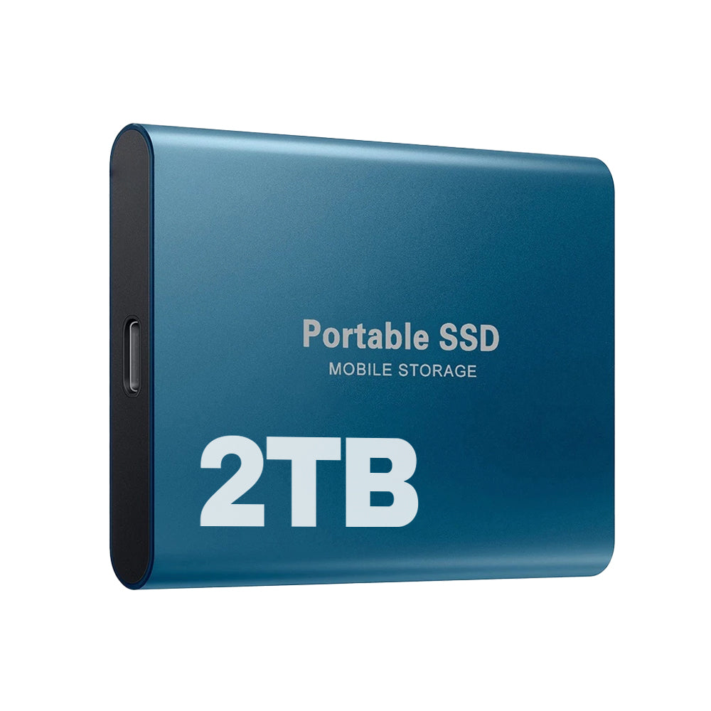 Bærbar SSD-disk med høy hastighet og kompakt design 6
