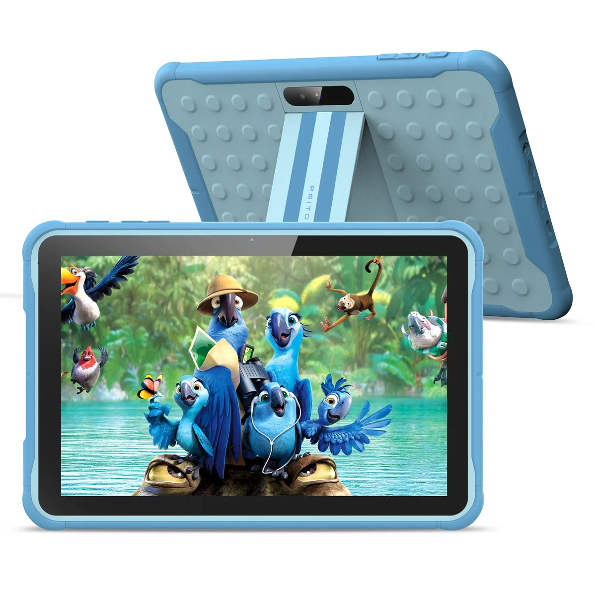 Barnas 10-tommers Nettbrett Android 13 med 2GB RAM og 64GB Lagring 0