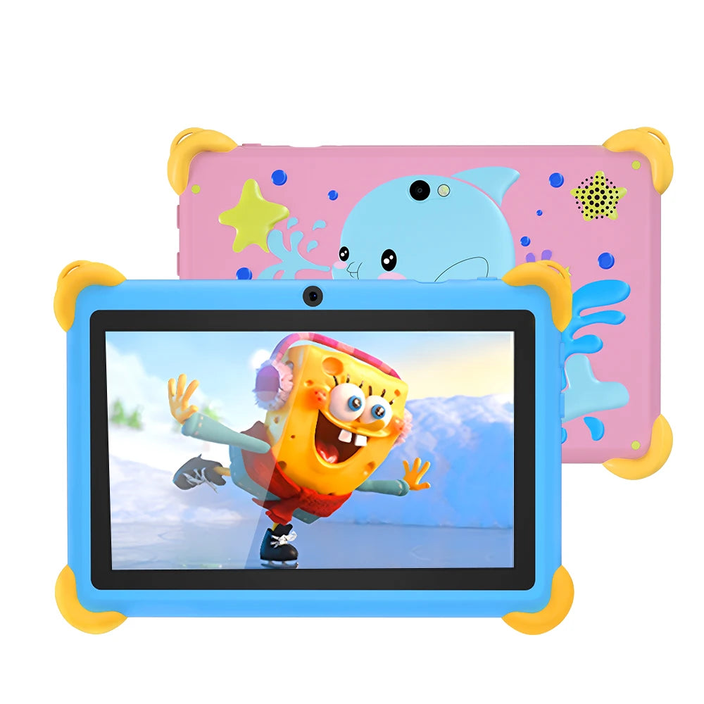 Barnas 7-tommers Tablet med 4GB RAM og 64GB Lagring 0