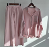 Variant image for Dame Linsett Topp og Bukse 100% Lin Elegant Komfortabel-43