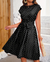 Variant image for Damekjole Retro Chic Polka Dot Lett Stoff-7
