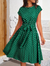 Variant image for Damekjole Retro Chic Polka Dot Lett Stoff-19