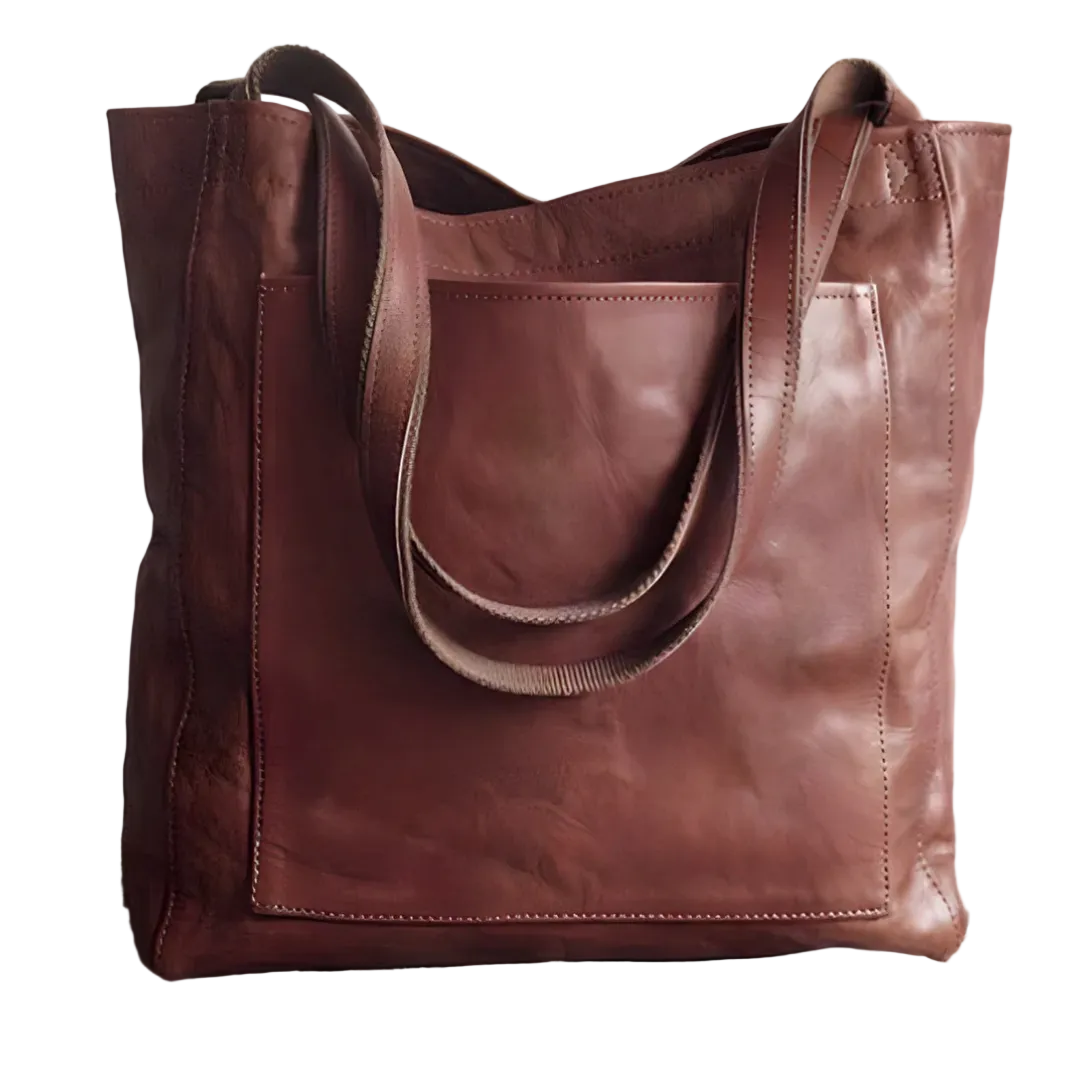 Variant image for Dame Skinnveske Håndlaget Elegant Lær-14