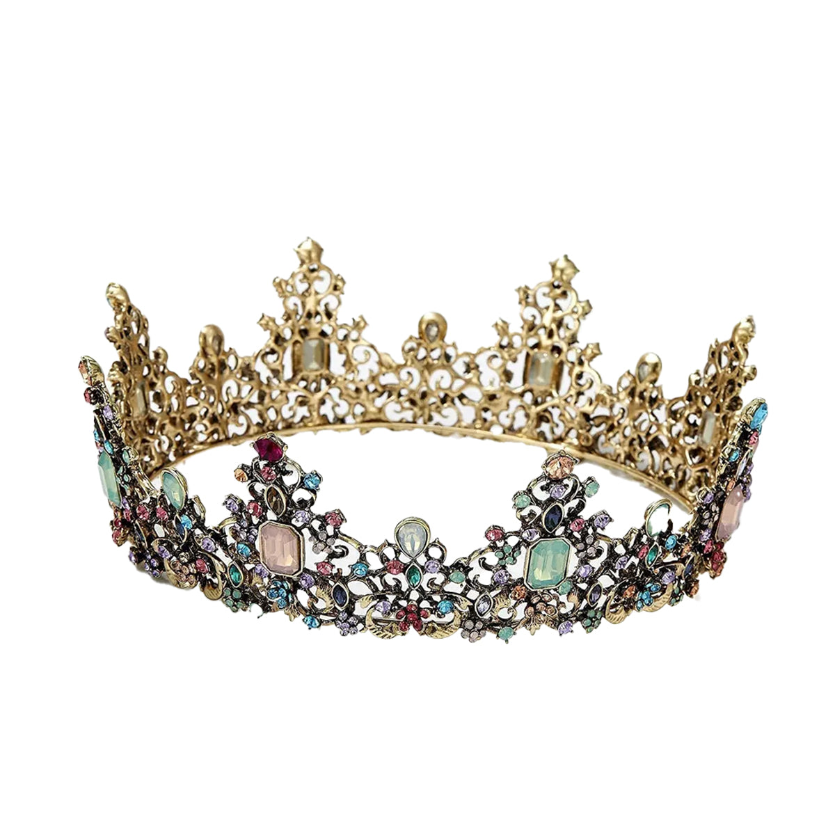 Jeweled Barokk Queen Crown