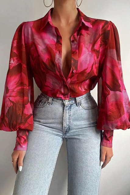 Dame Bluse Leken Passform Lett Bomull 3