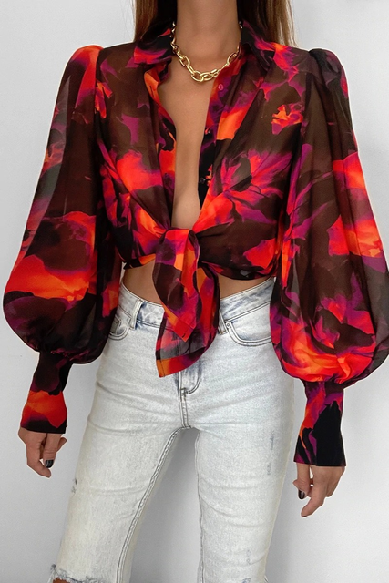 Dame Bluse Leken Passform Lett Bomull 4