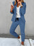 Variant image for Dame Blazer Sett Elegant Ullkombinasjon-3