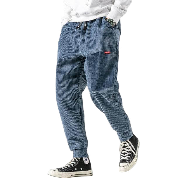 Herre Bukser Corduroy Klassisk Stil Komfortabel Passform-1