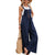 Variant image for Kvinne Jumpsuit Luftig Bomullsblanding Sommerstil-12