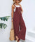 Variant image for Kvinne Jumpsuit Luftig Bomullsblanding Sommerstil-4