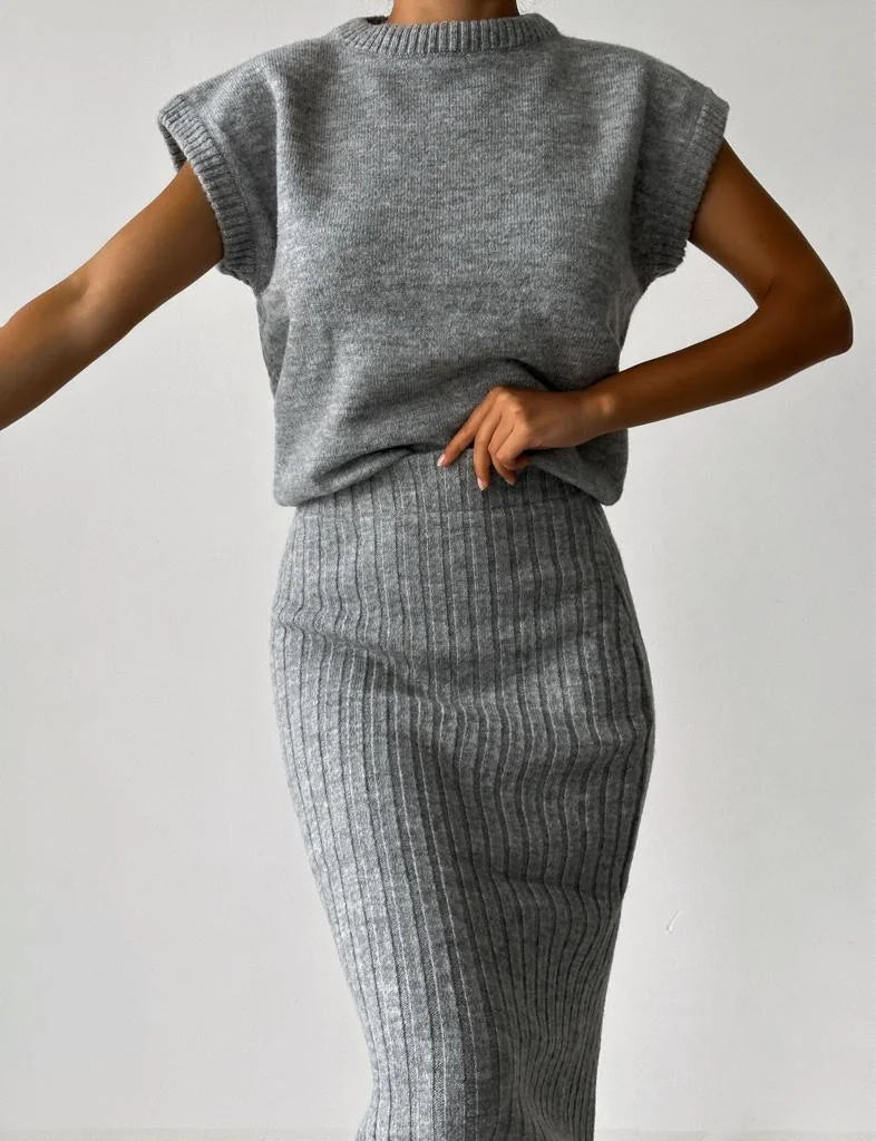 Dame Antrekk Ermeløs Sett Moderne Stil 6